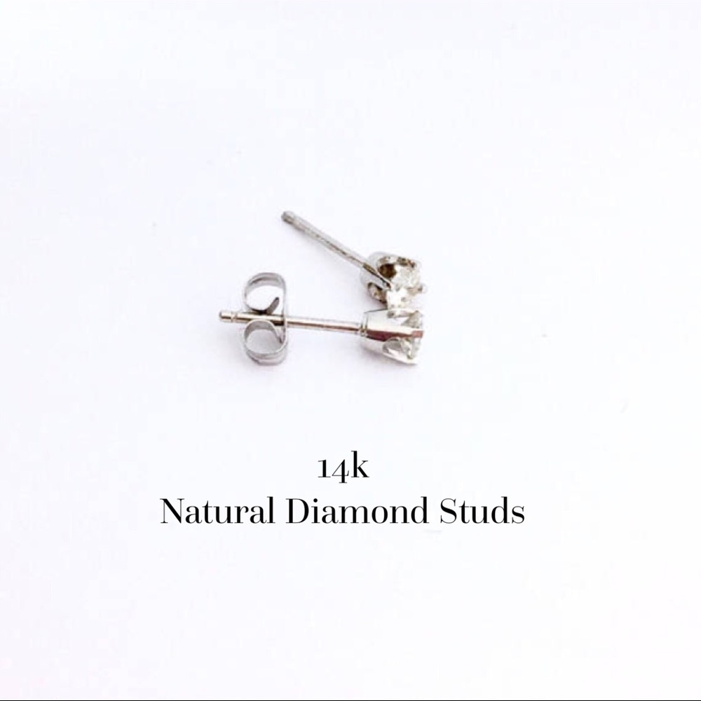 💔SOLD on Etsy💔 14k Diamond Studs SALE